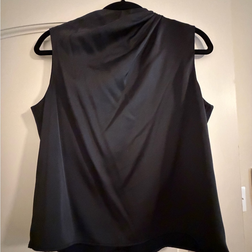 Abercrombie & Fitch Black Satin Blouse